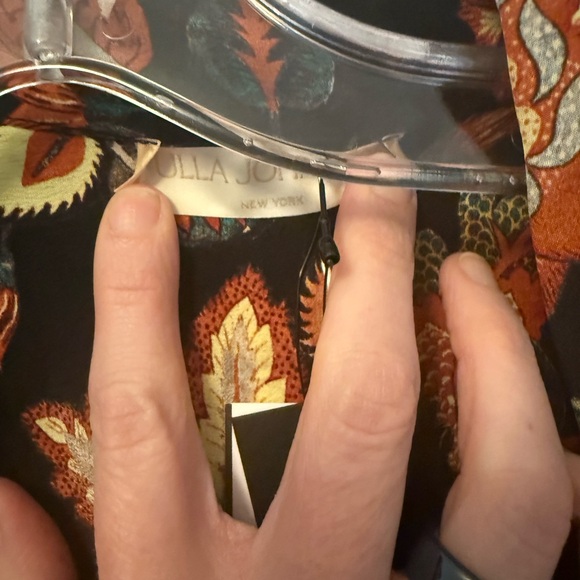 Ulla Johnson Autumn Floral Long Sleeve Dress - Picture 7 of 8